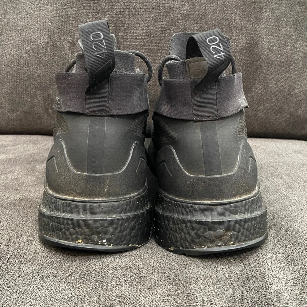 Adidas Terrex Free Hiker GTX Men 12 Black Carbon Gore-Tex Hike Boot Trail GZ0355